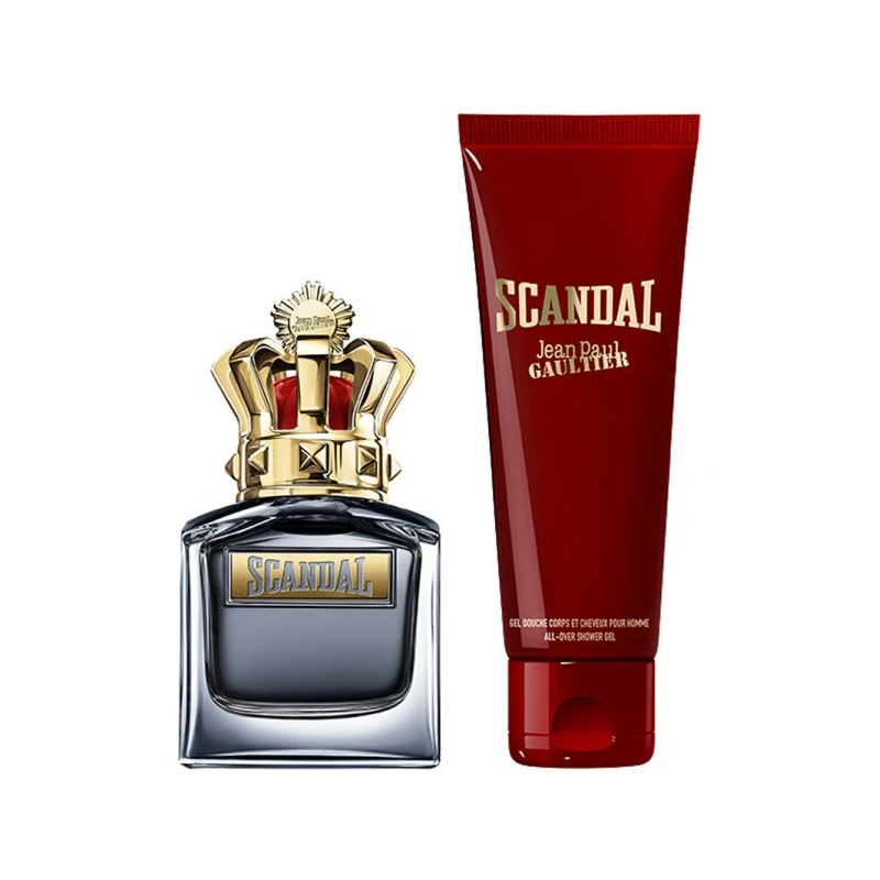 Jean Paul Gaultier Scandal EDT 50ml + SG 75ml, Комплект за Мъже